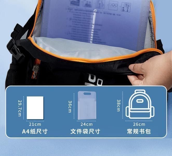 Multi-Layer Portable Student Test Paper Folder Paper Storage Bag Subject Classification Organ Bag Junior High School Student Folder Bag Durable