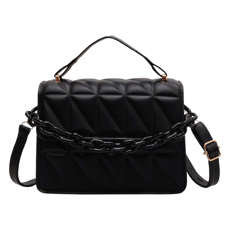 Shangxin bolso de hombro de las mujeres 2023 nueva moda portátil pequeño bolso cuadrado simple rombo popular bolsa de mensajero