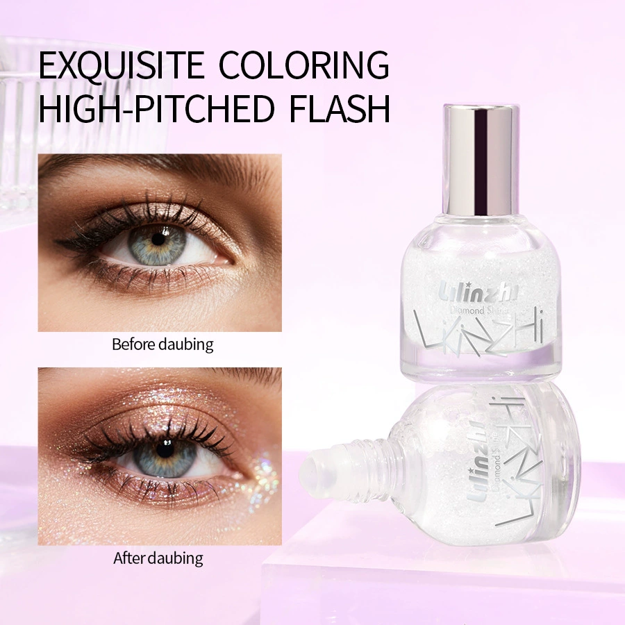 Эксклюзивная трансграничная поставка Lirinzi Diamond Light Focus Roller Ball Highlighter Liquid Natural Matte Brightening Flash Contouring Трехмерный хайлайтер