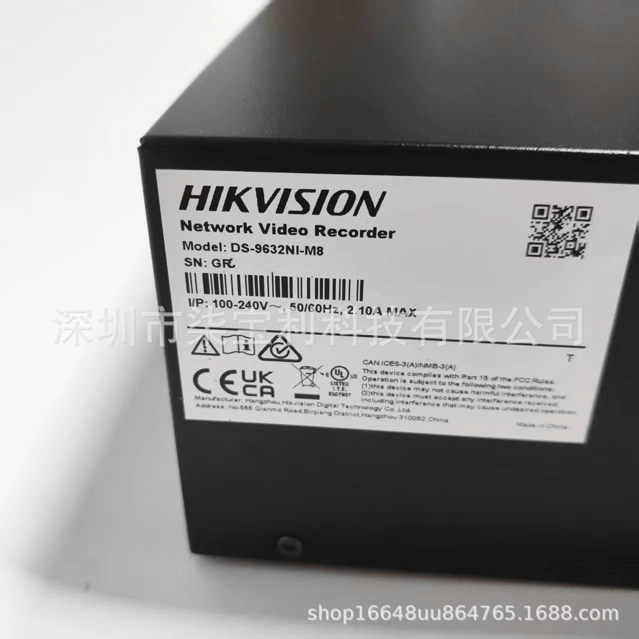 HIK DS-9632NI-M8 (Fiyatı görüşülebilir) Hikvision İngilizce Cihaz M Series 8K NVR