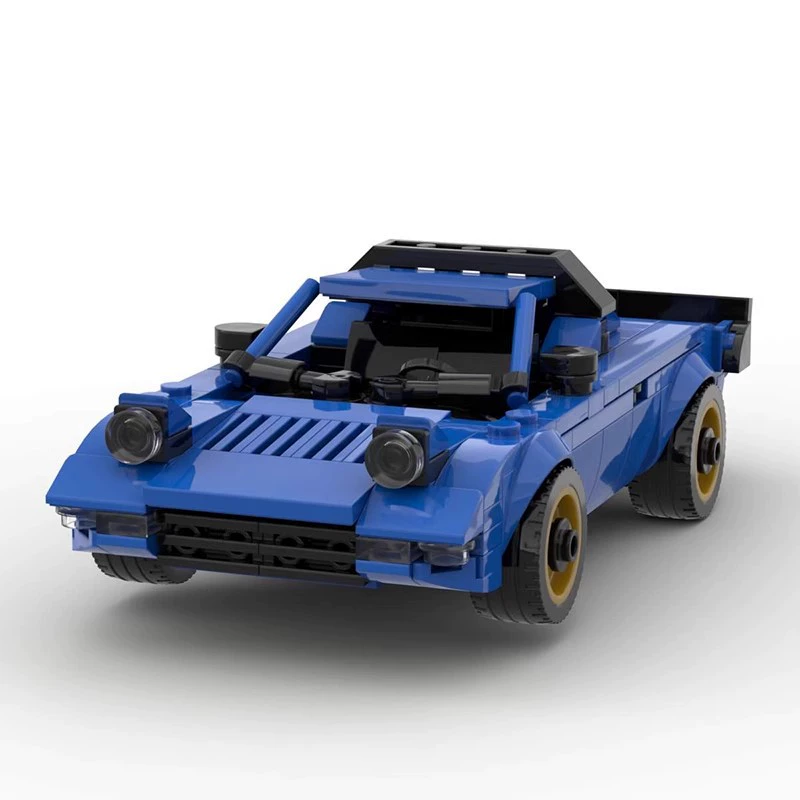 Конструктор MOC совместимый с Lego 90423 Ланча Стратос кроссборд спортивный автомобиль головоломка сборка