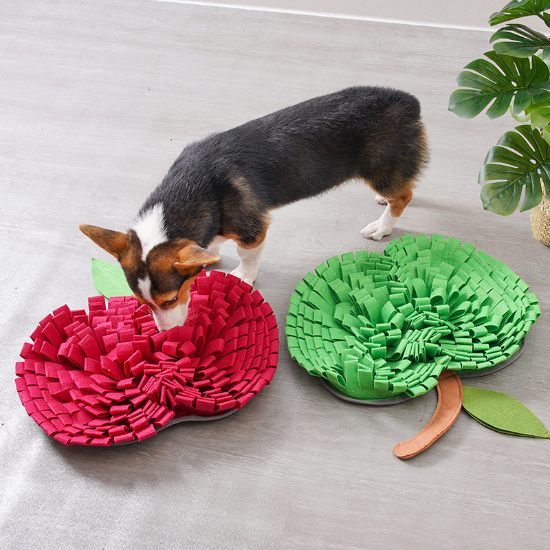 Interactive Dog Puzzle Feeder – Slow Eating Mat & Treat Dispenser For Boredom Relief, Mental Stimulation & Anxiety Relief_voghion.com