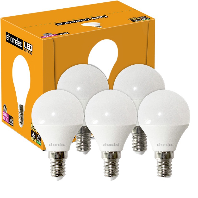 Suministro transfronterizo de mini bombilla LED G45 de aluminio recubierto de plástico E14 E27, lámpara de mesa con tornillo, fuente de luz de noche