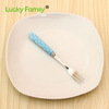 Ceramic cute fruit fork, tableware stainless steel, internet celebrity