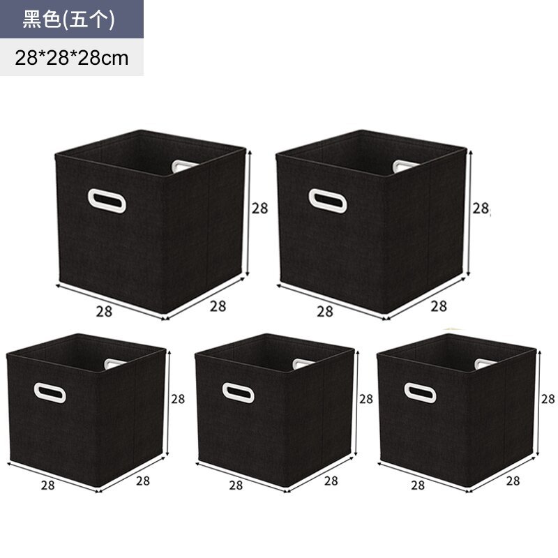 Estantería, rejilla, armarios, acabado, cestas de tela, nido de gato de dibujos animados, juguetes plegables, bocadillos, artículos diversos, caja de almacenamiento para el hogar