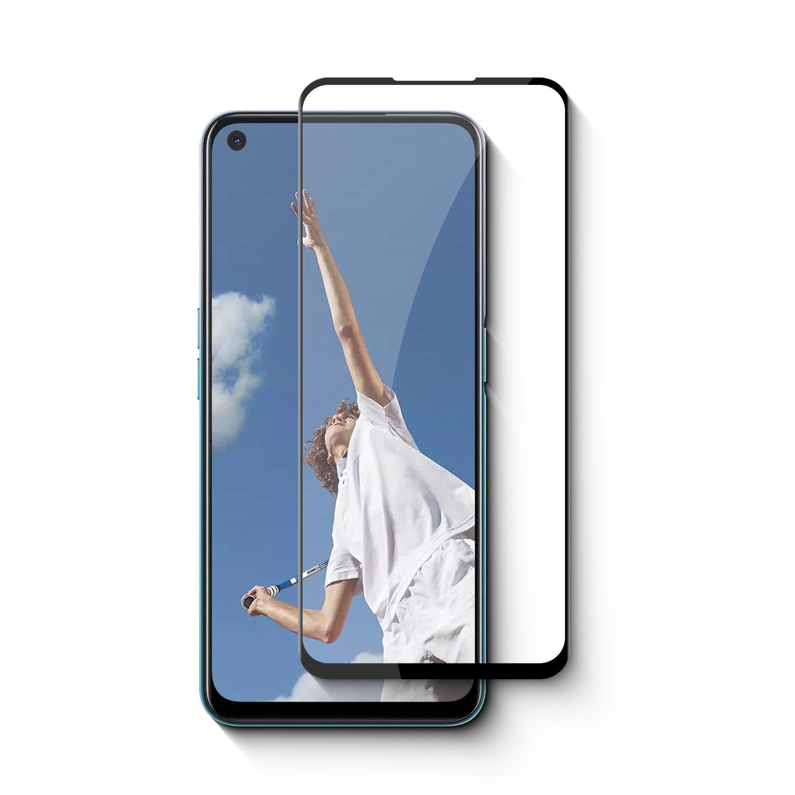 Adecuado para rojo mi K50/60pro pantalla de seda dos fuerte anti-peep película Tiburón negro 5/película 4pro k30i templada/20 película de pantalla completa