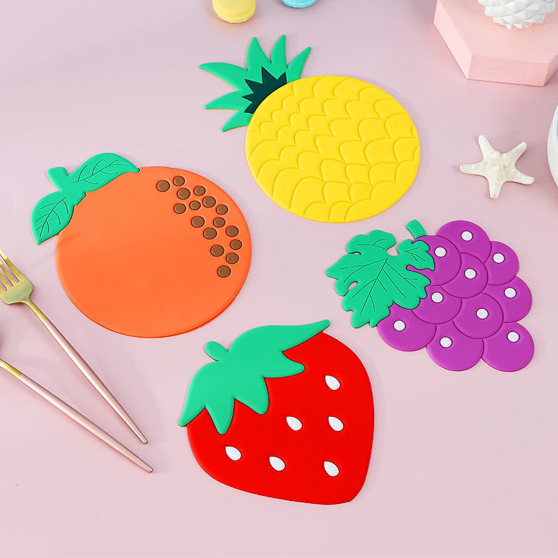 Silicone non-slip cartoon table mat