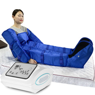 Source Manufacturer Cross-Border Product Air Wave Instrument Beauty Body Shaping Dredging Physiotherapy Suit Air Pressure Suit Pressure Therapy Suit