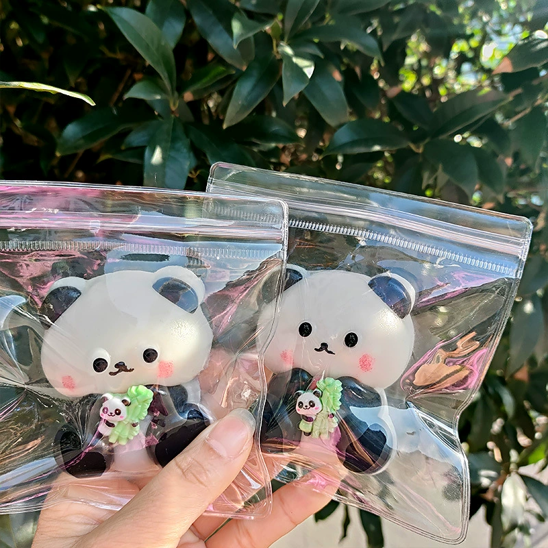 Мультфильм цветочный цветок панда щепотка веселья