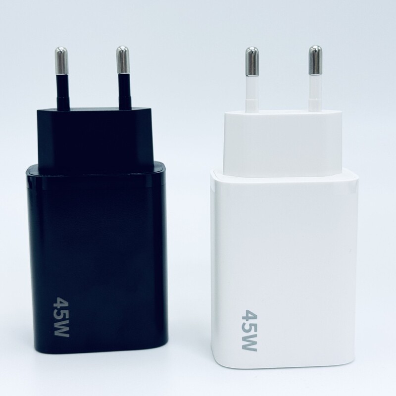 人気のクロスボーダー PD45W 窒化ガリウム携帯電話充電器 A+C デュアルポート充電ヘッド Samsung Apple 16 に適しています|undefined