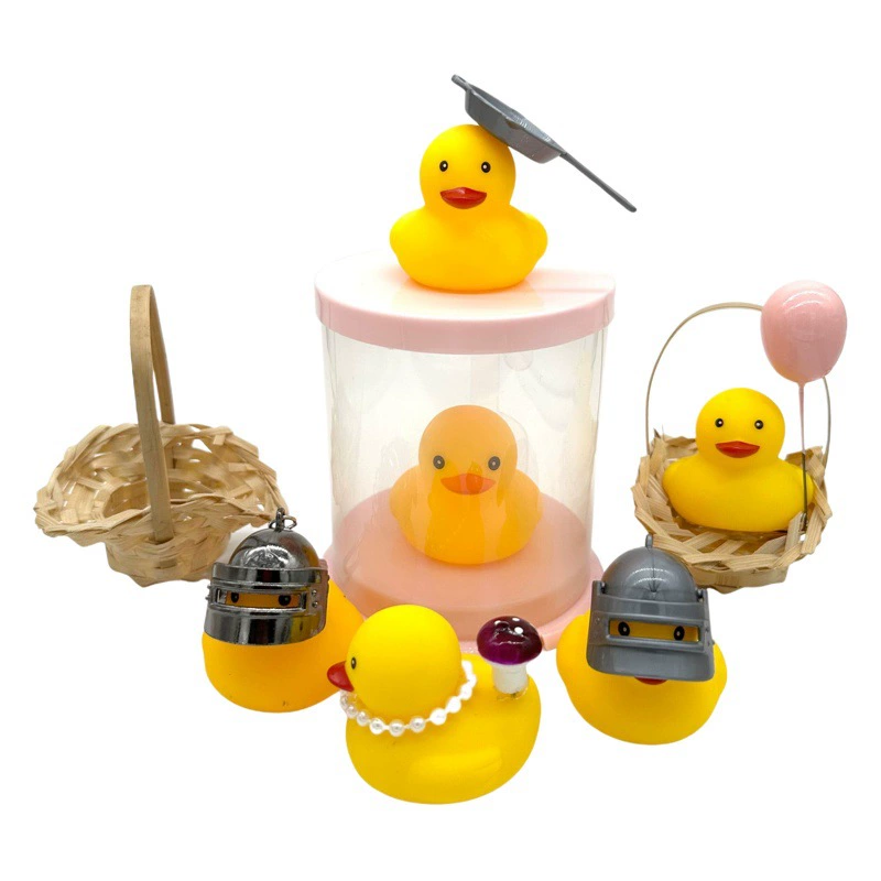 Шлем утки бутылки утки воздушного шара лотка утки свадьбы платья Свадьбы ферзя аксессуаров утки окрестности утки границы небольшой желтый