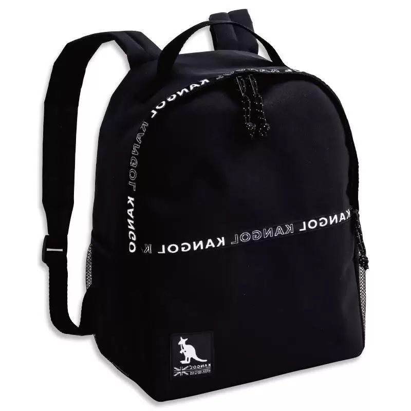 Japanese black magazine, travel bag hip-hop style for leisure for beloved, backpack, oxford cloth, worn on the shoulder, wholesale
