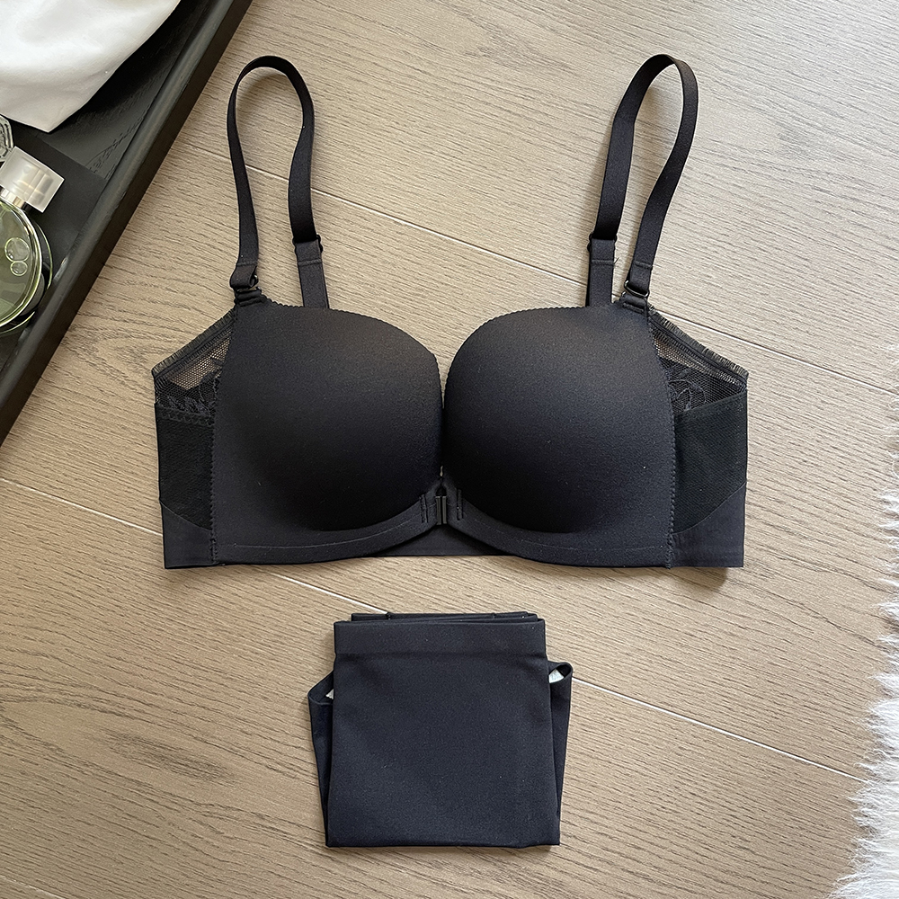 블랙(브라+팬티)