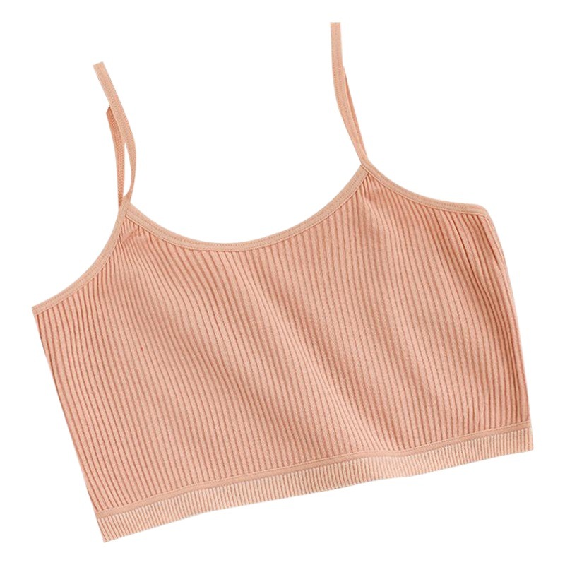 Fábrica al por mayor chaleco femenino adolescente chica desarrollo sujetador estudiante de secundaria estudiante ropa interior femenina estudiante de secundaria