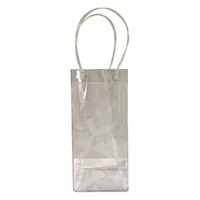 Ice bag Красное вино Ледяной пакет Виноградный мешок толстые цветы Подарки ПВХ прозрачная сумка спот может добавить LOGO