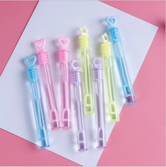 Mini trumpet bubble wand that can't be blown by bubble glue, handheld test tube bubble water, outdoor bubble water manufacturer wholesale