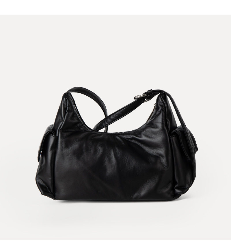 Hõbedane crossbody õlakott naistele stiilne ja mitmekülgne_voghion.com