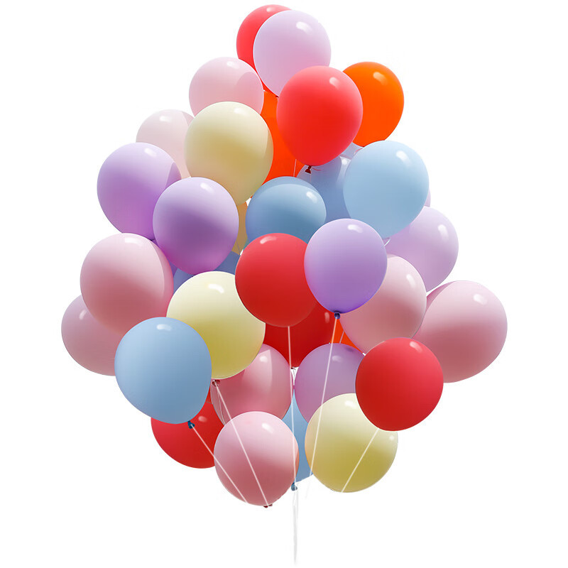 Escenas de atmósfera de globo macarón para niños no tóxicos cumpleaños globo decoración al por mayor dopamina espesado