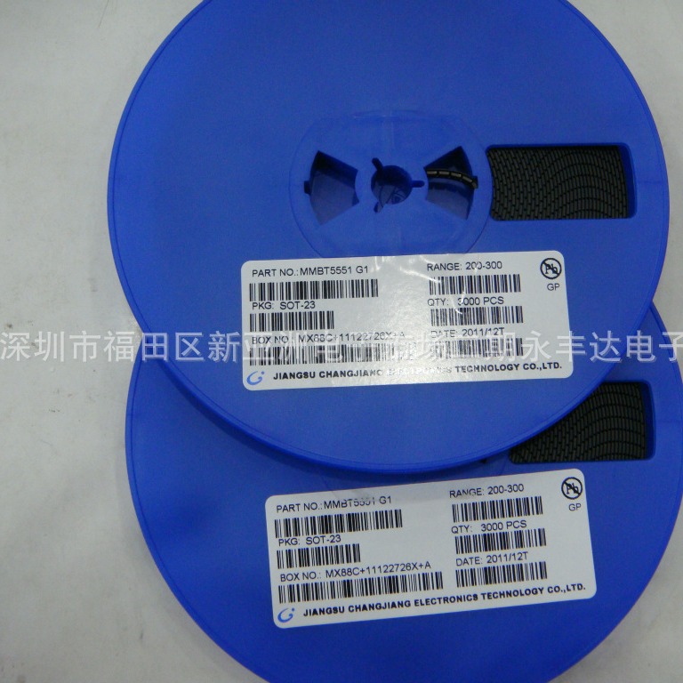 2N5551MMBT5551 SOT23 丝印G1