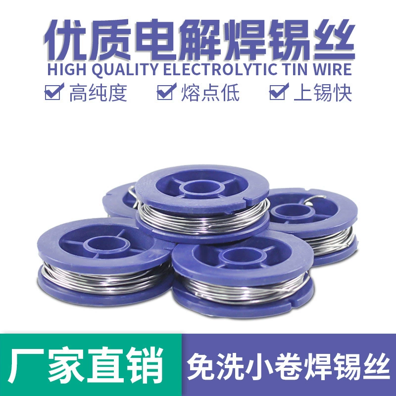 Оптовая продажа маленький рулон оловянной проволоки высокого качества электролитическая паяльная проволока 10 г мини свинцовая проволока сварки паяльника стёкла 0,8
