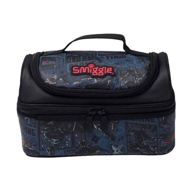 Australia Smiggle paquete de comidas de doble capa para estudiantes de primaria y secundaria paquete de almuerzo para niños paquete de almuerzo para estudiantes bolsa de almacenamiento de paquetes de hielo para el bento