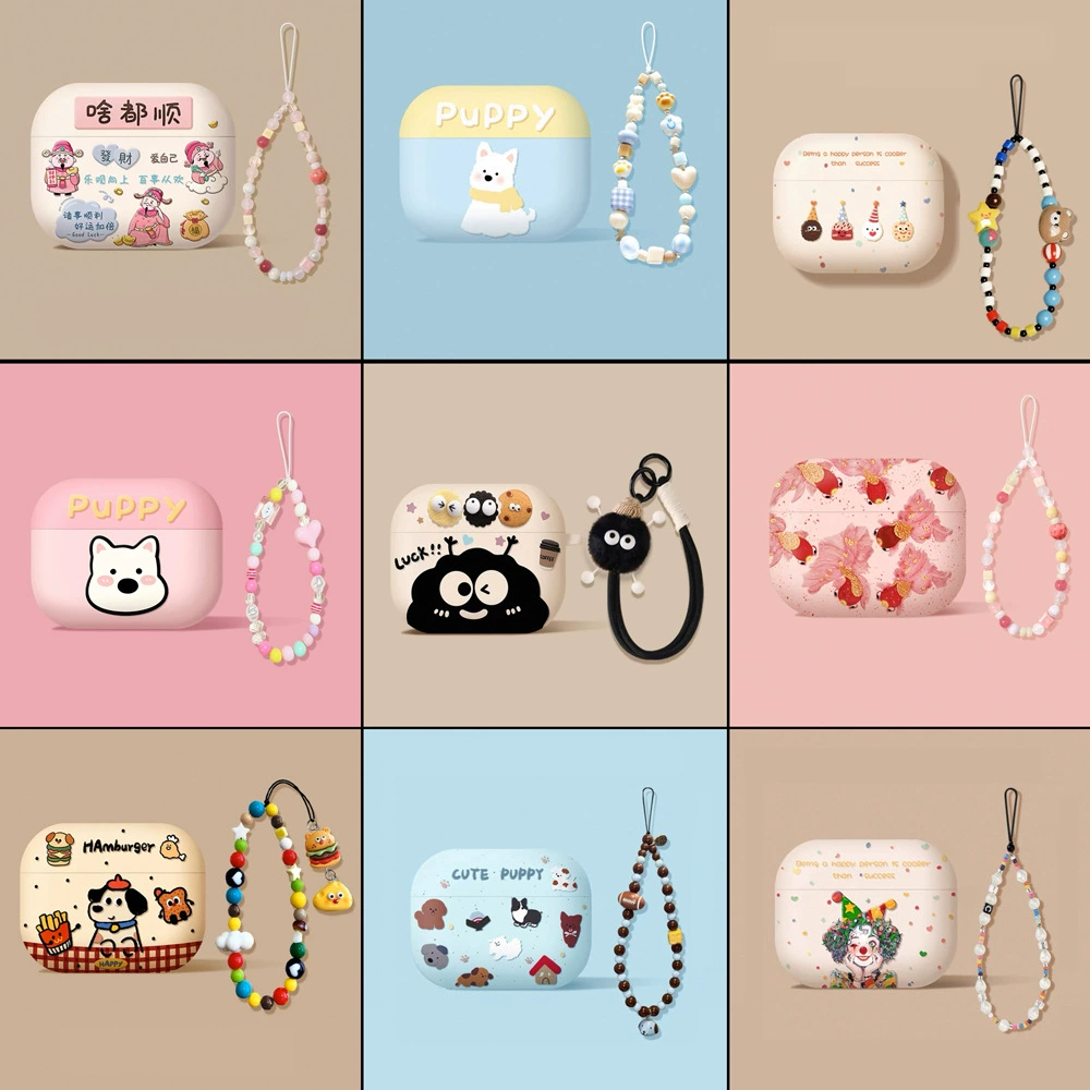 Чехол для AirPods 4-го поколения, защитный чехол для Pro3, чехол для беспроводных наушников Apple с Bluetooth и ремешком, новая модель