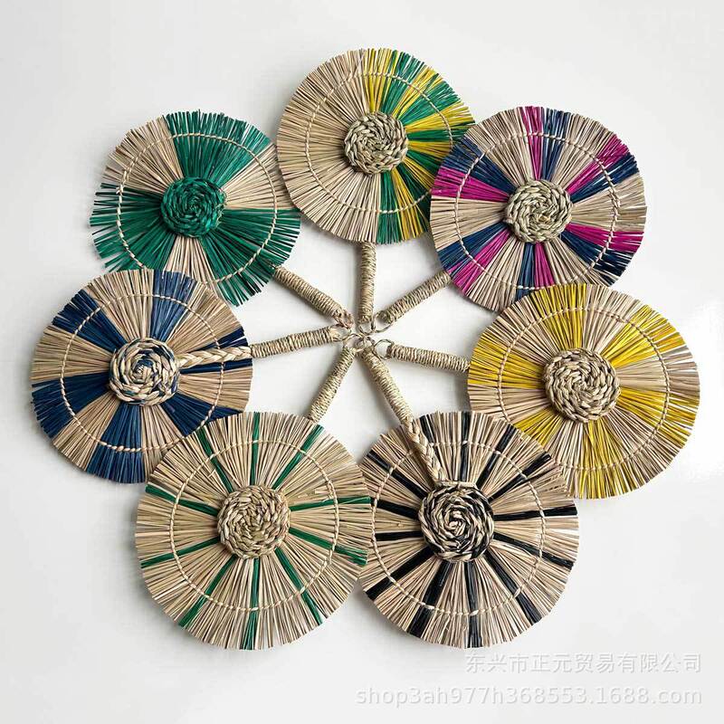 Vietnam Straw Fan Seagrass Fan Hand Woven Wall Hanging African Element lins Wind Decorative Fan Summer Hand Rocker Fan Vietnam Straw Fan Seagrass Fan Hand Woven Wall Hanging African Element lins Wind Decorative Fan Summer Hand Rocker Fan