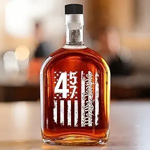 Cross-Border Amazon Popular Whiskey Printed Wine Bottle Ornaments Support Holiday Gifts Starting from One Piece with Pictures