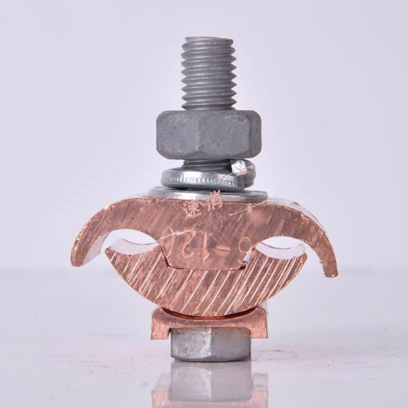 구리 프로파일 링 및 후킹 클램프 프로파일 링 및 홈이있는 JBT16-120JBT50-240 케이블 클램프 스팬 클램프