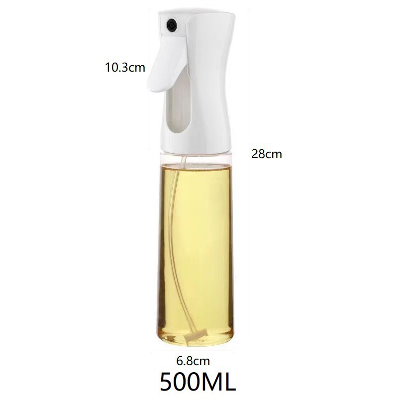Explosiones transfronterizas de tipo de presión pulverizador de aceite de cocina de aire doméstico botella de pulverización de aceite comestible pulverizador de aceite