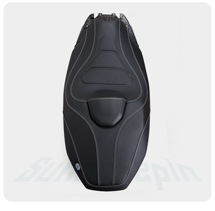Suitable for 25 Models of Honda Adv350, Modified Seat Cushion Assembly with Upgraded Lumbar Support, Comfortable Waterproof Seat Cushion, Breathable
