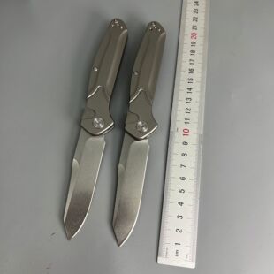 Трансграничный бабочка 9400 титановые сплавы обрабатывать высокая твердость сложить нож кемпинг на открытом воздухе Выживать карман портативный Складной нож