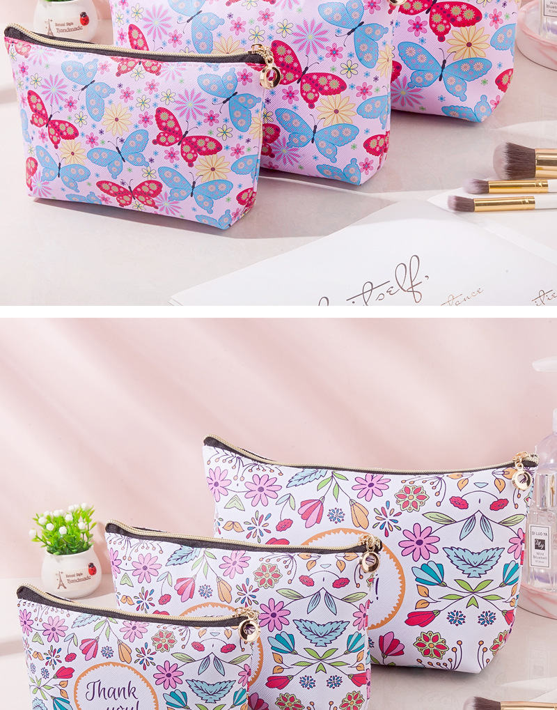 Casual, Daily Occasion Pu Leather Material Waterproof Function Cute Vintage Style Elephant Pu Leather Dumpling Shape Makeup Bags