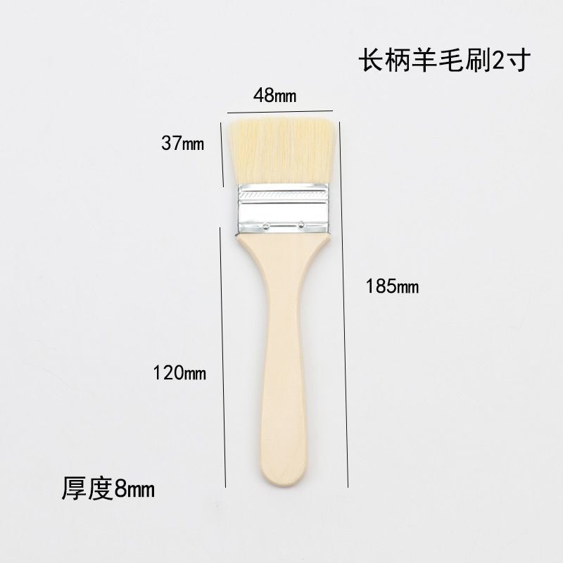 食品級ウールブラシ焼き油ブラシキッチン烙餅ブラシ油ソース用品工具家庭用焙煎耐高温小|undefined