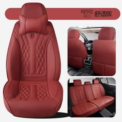 Universal seat cover Car Seat Cushion Cover - martha-red-comfort-edition-general