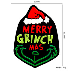 New MERRY Green Silicone Beads Baby Teething Rattles Christmas DIY Bead Nipple Chain Spool Beads Wholesale