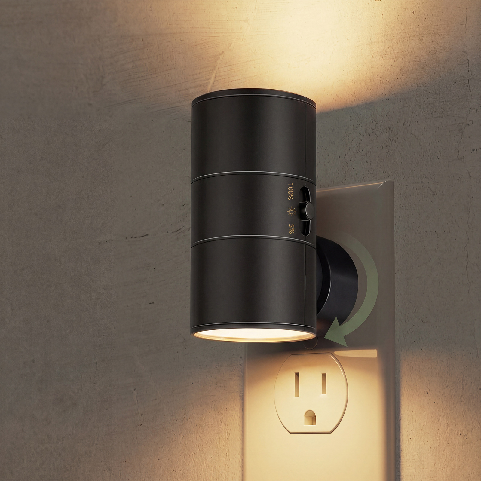 Amazon LED lámpara de pared enchufable luz nocturna detección de movimiento inducción de luz caliente 3000K iluminación de dormitorio luz de atmósfera image 14
