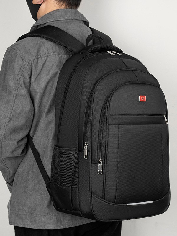 Mochila Mochila de viaje de negocios de ocio de alta gama para hombres, bolsa de viaje de gran capacidad, mochila escolar para estudiantes de secundaria, bolsa para computadora