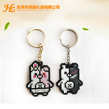 厂家定制高品质PVC软胶钥匙扣 创意小礼品软质PVC卡通钥匙圈挂饰