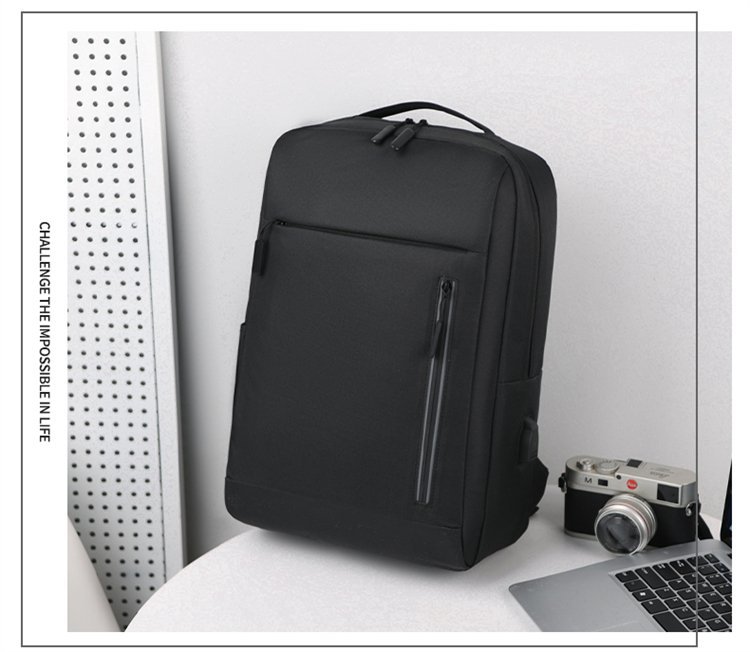 Three-piece backpack set: business travel, leisure meetings, business trips, backpacks, computer bags, printed words and logos undefined