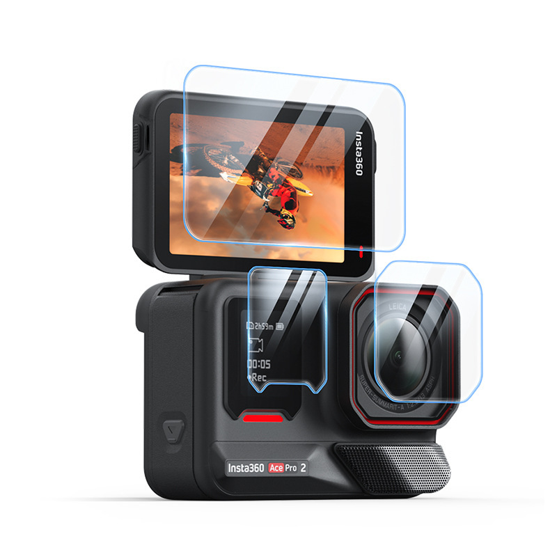 aMagisn阿迈影石Insta360AcePro2钢化膜保护膜镜头屏幕防护配件|undefined