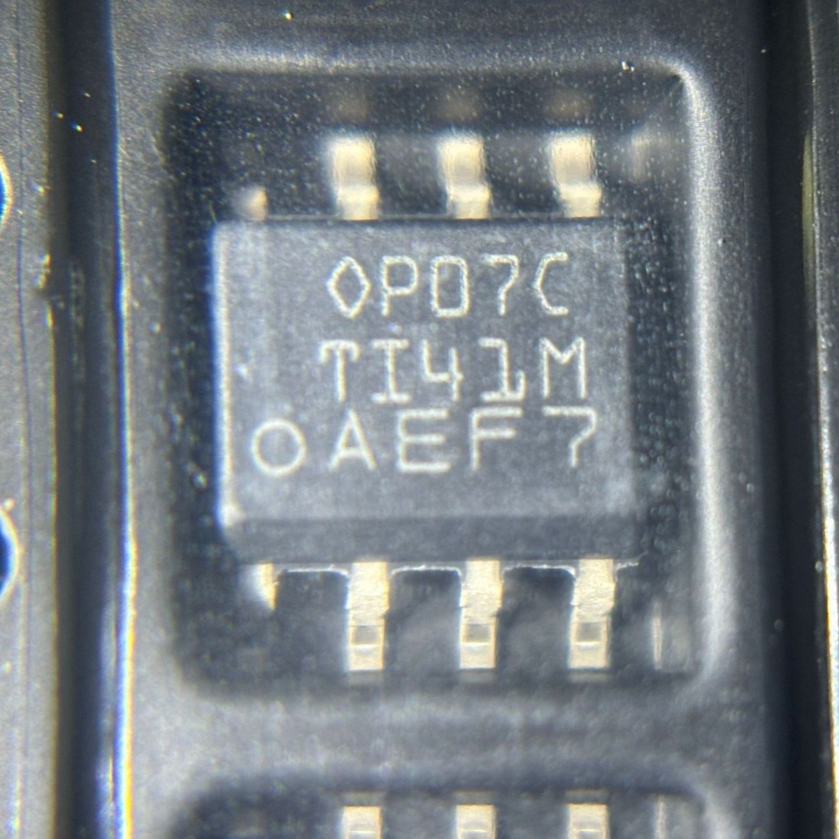 精密运放 OP07CDR 原装正品 SOIC-8 丝印OP07C