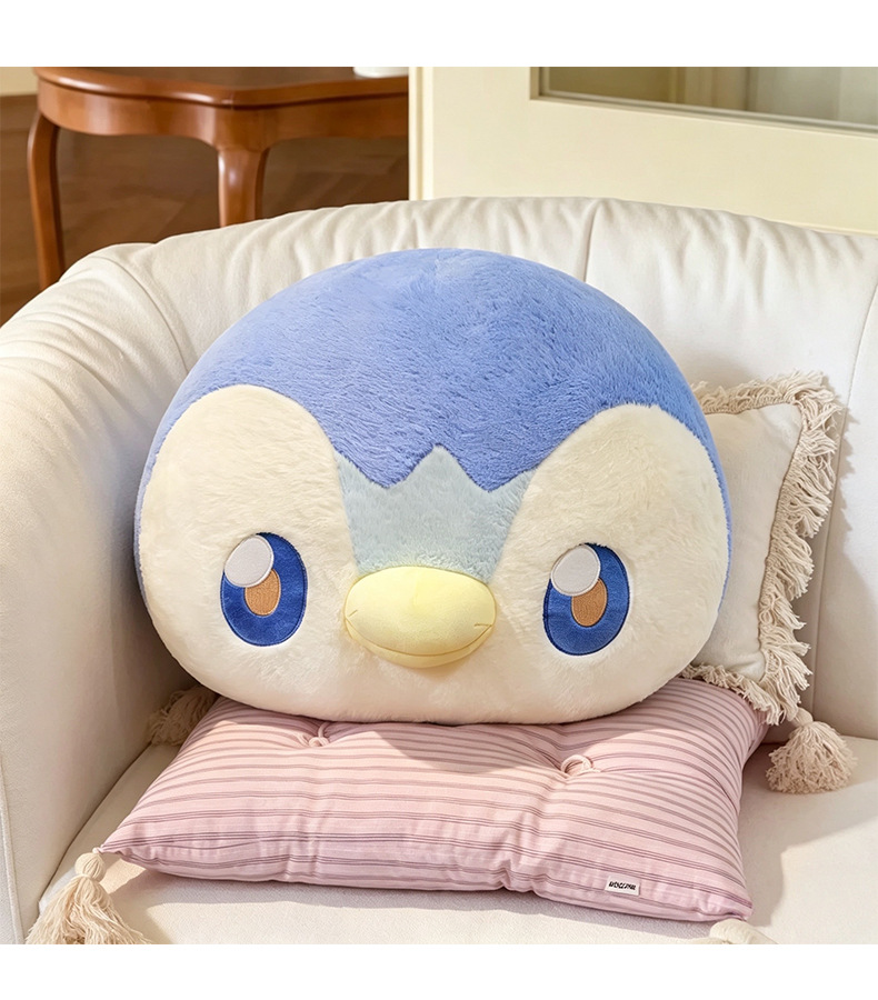 Foreign trade double-sided Pikachu plush pillow, Pogaman doll pillow, bed sleeping cushion, wholesale gift
