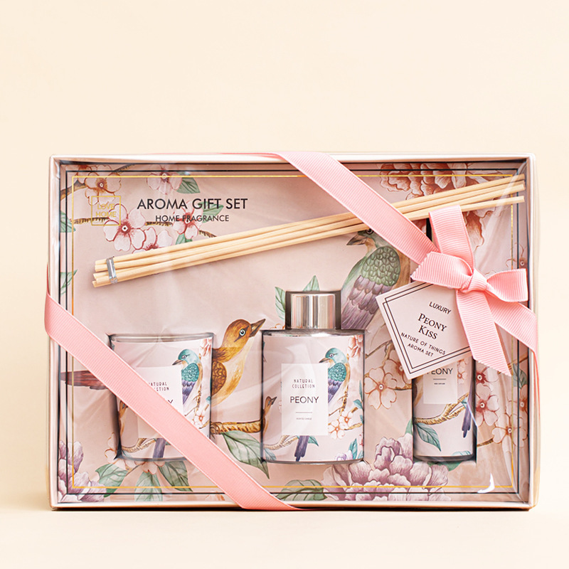 Aromatherapy Candle Set as a Souvenir for Female Bridesmaids, Wedding Gifts for Guests, Aromatherapy Spray, Perfume, Return Gift Gift Box