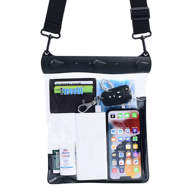 Водонепроницаемая сумка для дрейфа Мобильный телефон Чехол для дайвинга Наплечная сумка через плечо Аквапарк Приморский бассейн Пляж Дорожное снаряжение