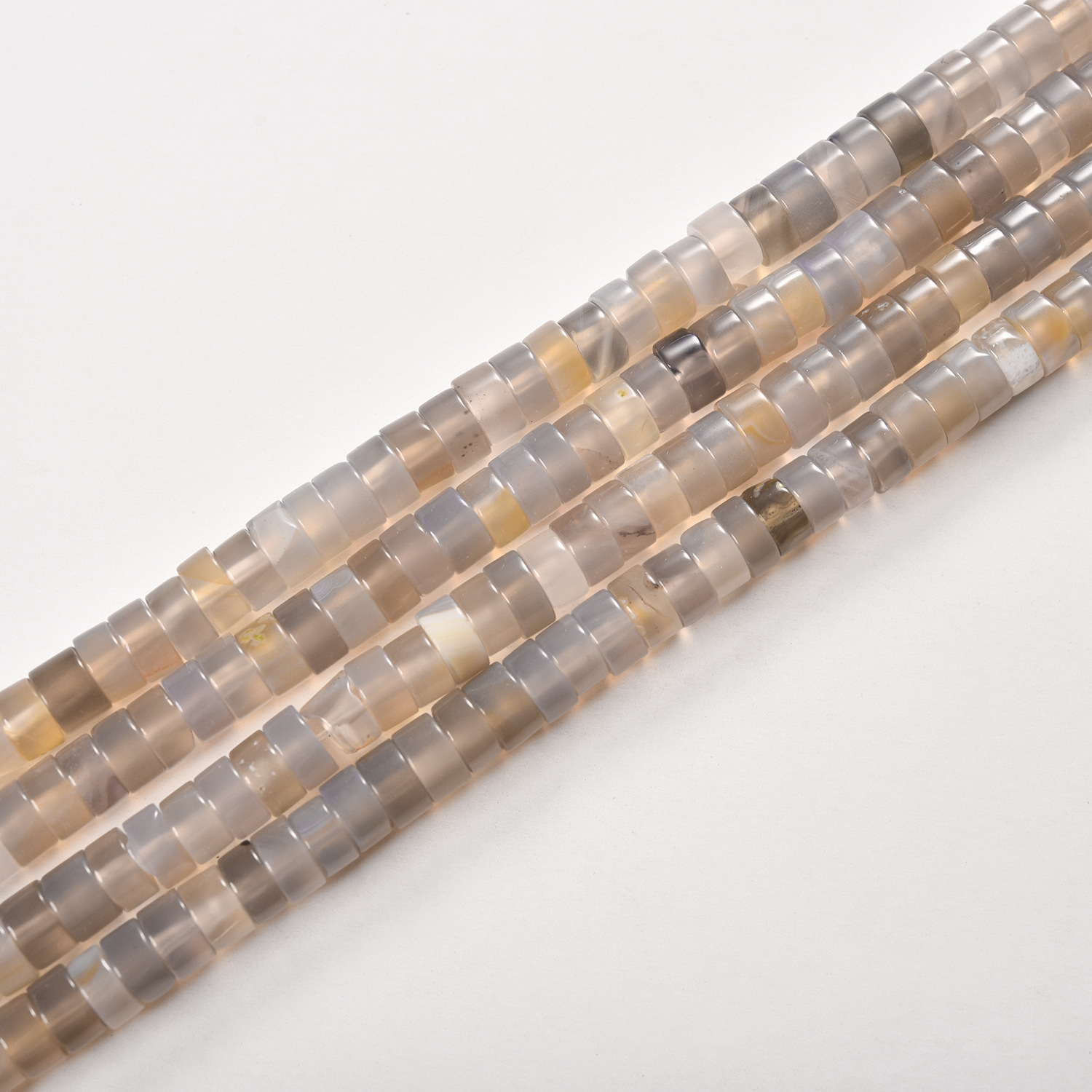 Organic beads, accessory, accessories, 3×6mm, DIY
