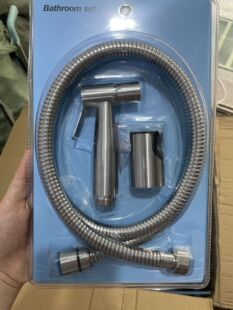 304 Stainless Steel Washer Set Washer Bracket Thickened Explosion-proof Tube Set Toilet High Pressure Spray Gun Set