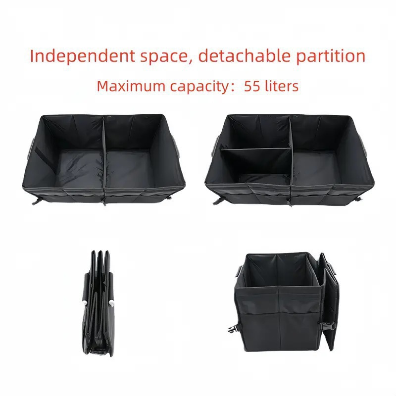 Car Storage Portable Large Capacity Foldable Luggage Box Multi-Functional Trunk Organizer_voghion.com