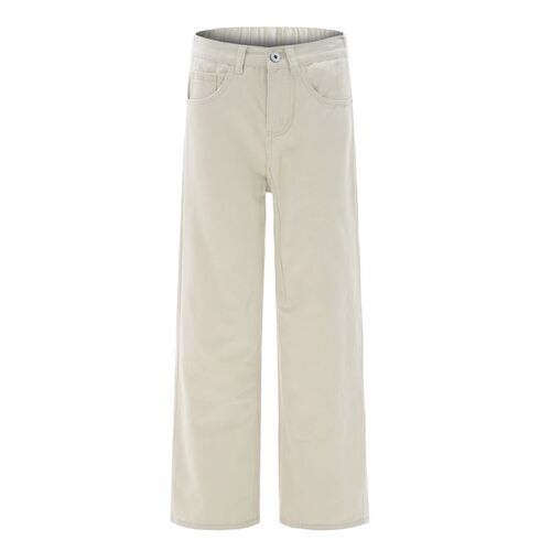 JIAMU American-style colors, high-street clean-fit versatile unisex casual pants—wide-leg, loose, and straight-cut