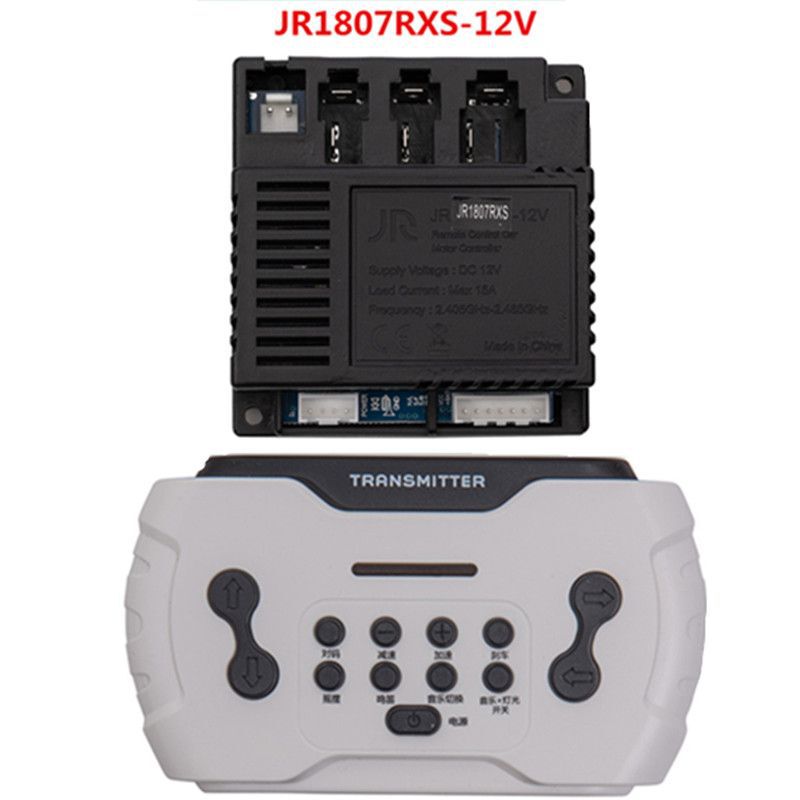 JR1807RXS12V2.4G Bluetooth remote control and receiver, replacement parts for children's electric ride